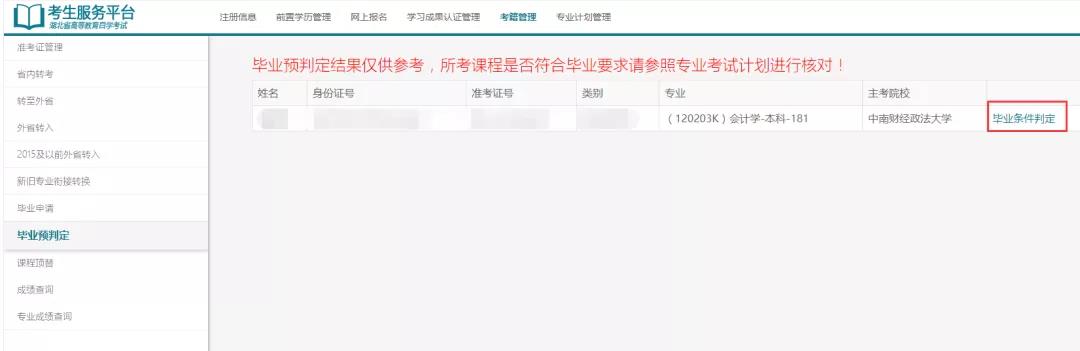自考成績(jī)出來后怎樣判斷是否可以申請(qǐng)畢業(yè)？