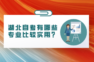 湖北自考有哪些專業(yè)比較實(shí)用？