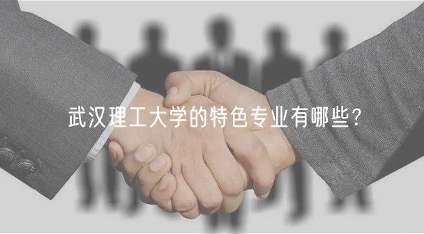 武漢理工大學(xué)的特色專業(yè)有哪些？