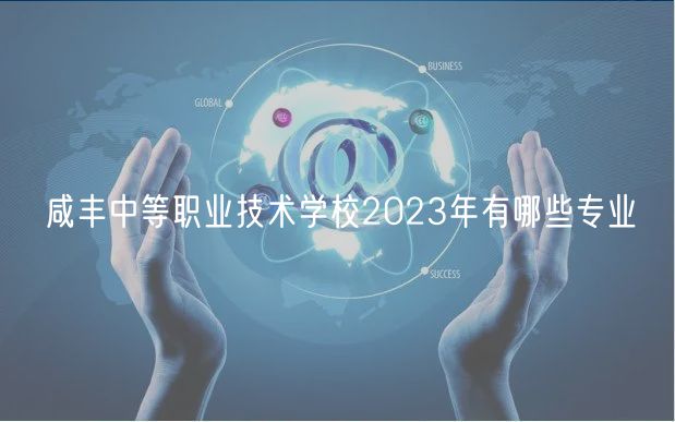 咸豐中等職業(yè)技術學校2023年有哪些專業(yè)