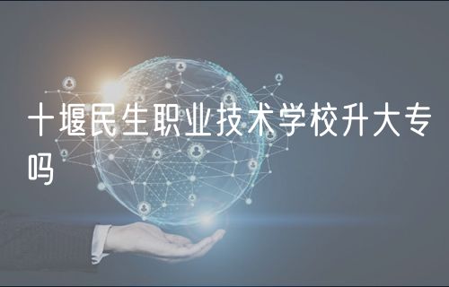 十堰民生職業(yè)技術(shù)學校升大專嗎