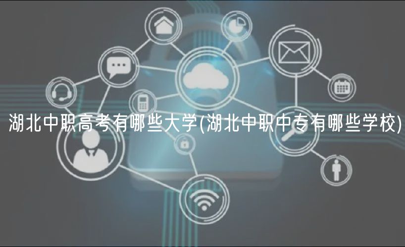 湖北中職高考有哪些大學(湖北中職中專有哪些學校)