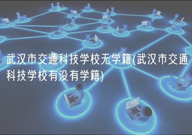武漢市交通科技學校無學籍(武漢市交通科技學校有沒有學籍)