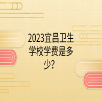 2023宜昌衛(wèi)生學(xué)校學(xué)費(fèi)是多少？