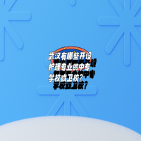 武漢有哪些開設護理專業(yè)的中專學校或衛(wèi)校?