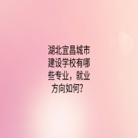 ?湖北宜昌城市建設(shè)學(xué)校有哪些專業(yè)，就業(yè)方向如何？