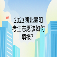 2023湖北襄陽考生志愿該如何填報？