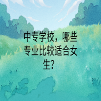 中專學(xué)校，哪些專業(yè)比較適合女生？