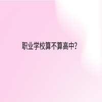 職業(yè)學(xué)校算不算高中？