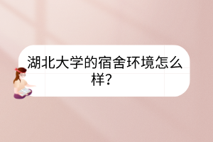 湖北大學(xué)的宿舍環(huán)境怎么樣？