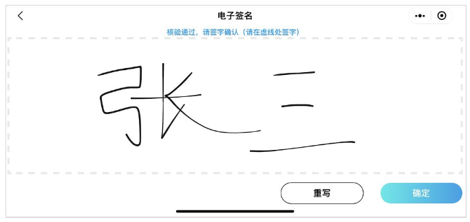 電子簽名確認(rèn)核驗(yàn)結(jié)果
