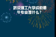 武漢理工大學成教最牛專業(yè)是什么？