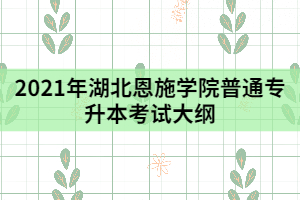 2021年湖北恩施學(xué)院普通專升本《基礎(chǔ)護理學(xué)》考試大綱