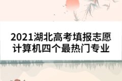2021湖北高考填報(bào)志愿計(jì)算機(jī)四個(gè)最熱門(mén)專(zhuān)業(yè)