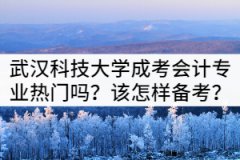 武漢科技大學(xué)成考會計專業(yè)熱門嗎？該怎樣備考？