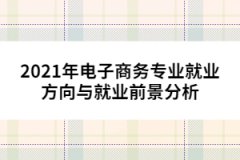 2021年電子商務(wù)專(zhuān)業(yè)就業(yè)方向與就業(yè)前景分析