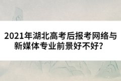 2021年湖北高考后報考網(wǎng)絡(luò)與新媒體專業(yè)前景好不好？